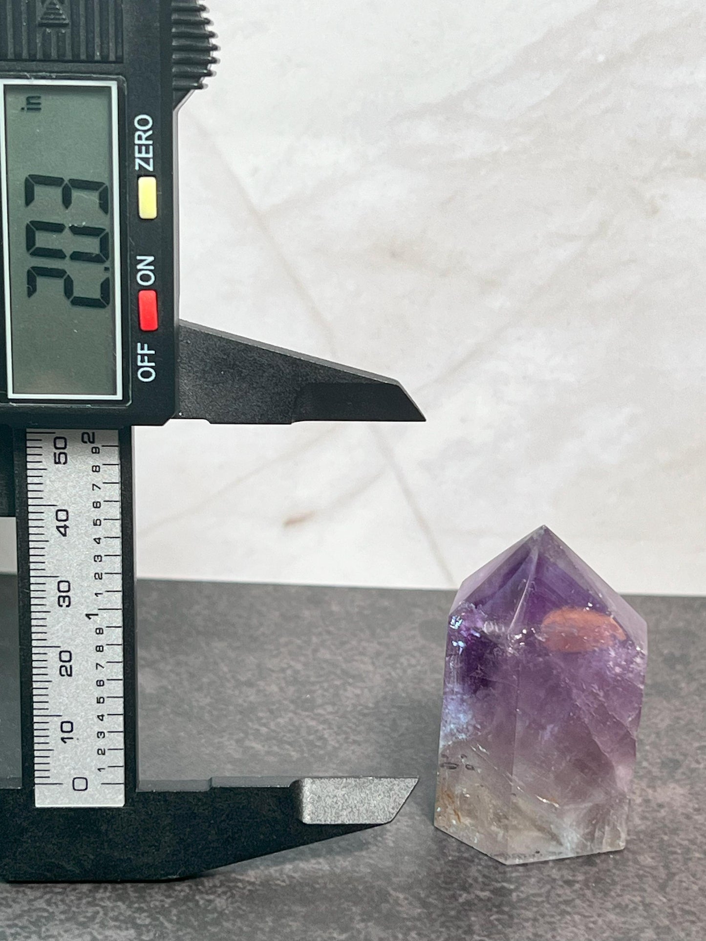 Amethyst Tower, Amethyst 6-sided Point, Crystal Amethyst Gemstone - Jade Bear Gems