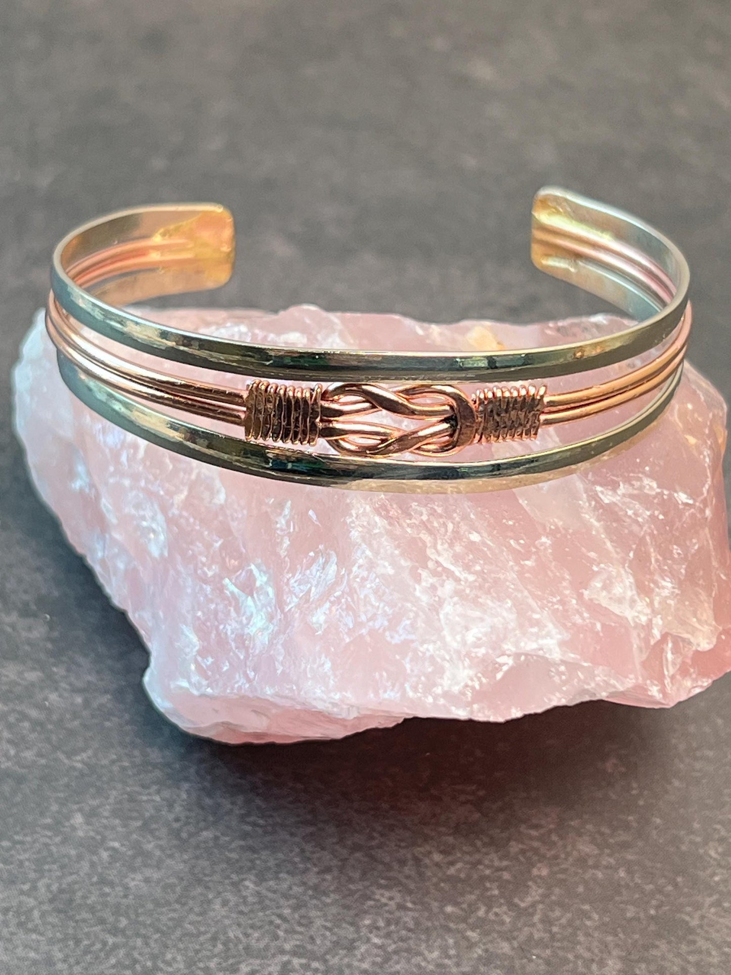 Copper Bracelet - Copper Cuff Bracelet - Adjustable Copper Jewelry - Handmade - Unisex - Jade Bear Gems