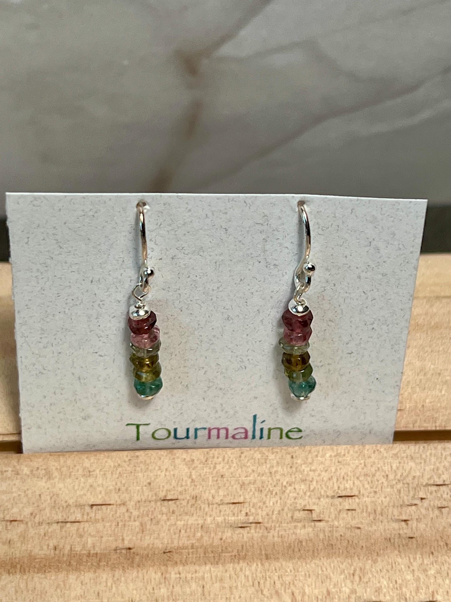 Handmade Natural Gemstone Earrings, Crystal Jewelry, Birthstone Dangle Earrings - Jade Bear Gems