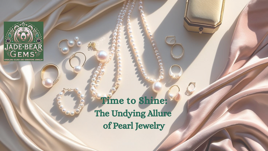pearl jewelry by Jade Bear Gems