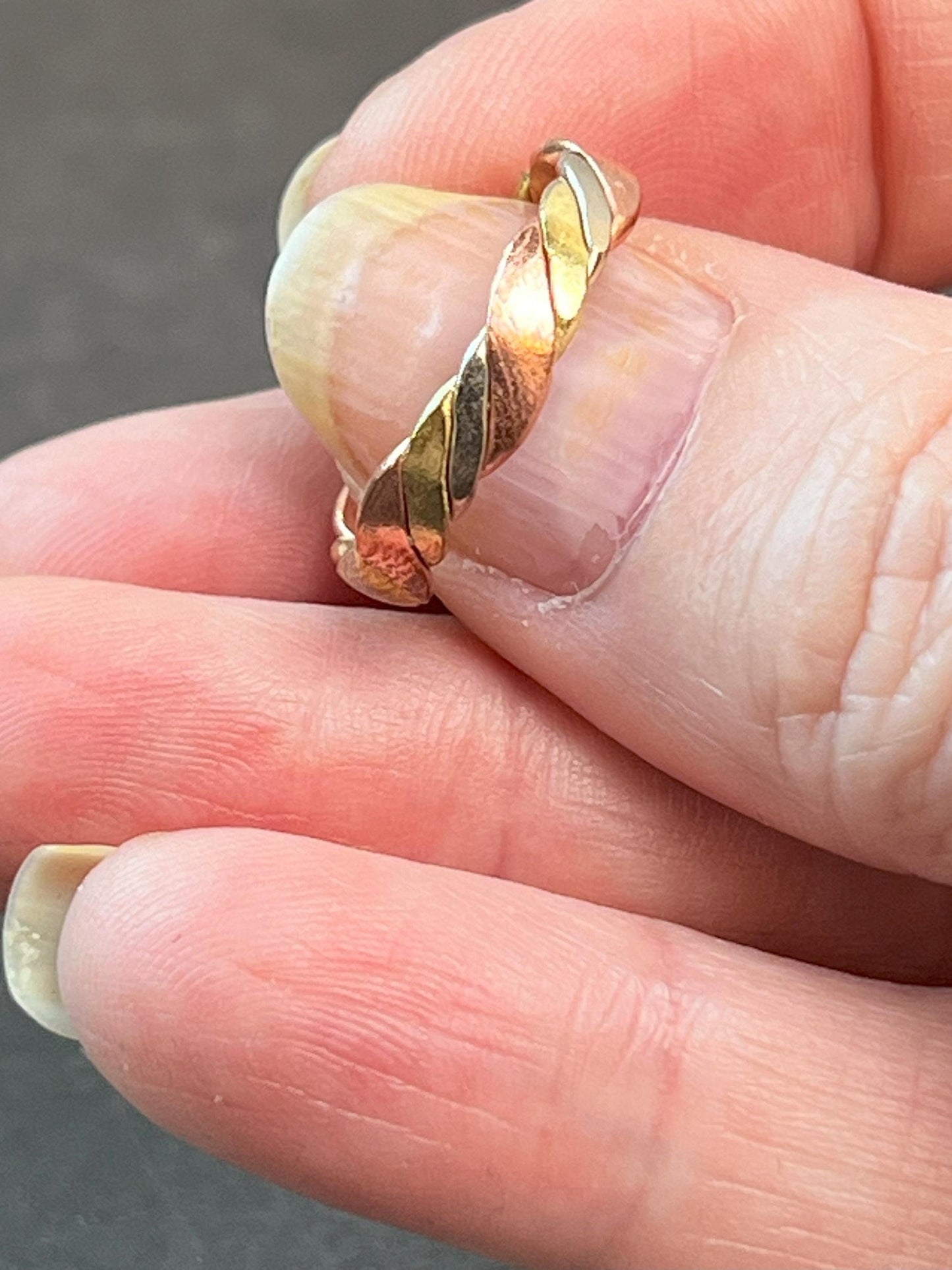 Braided 3mm Copper Ring - Handcrafted Copper Ring - Copper Jewelry - Copper Band - Unisex - Jade Bear Gems 