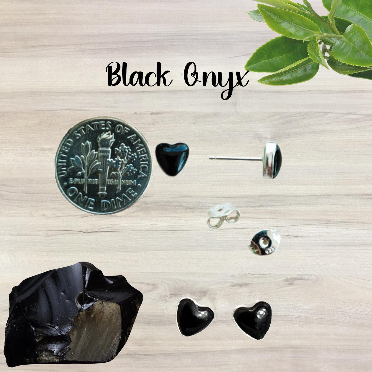 Dainty Heart Earrings, Small Stud Earrings, Sterling Silver Post Earrings - Jade Bear Gems 