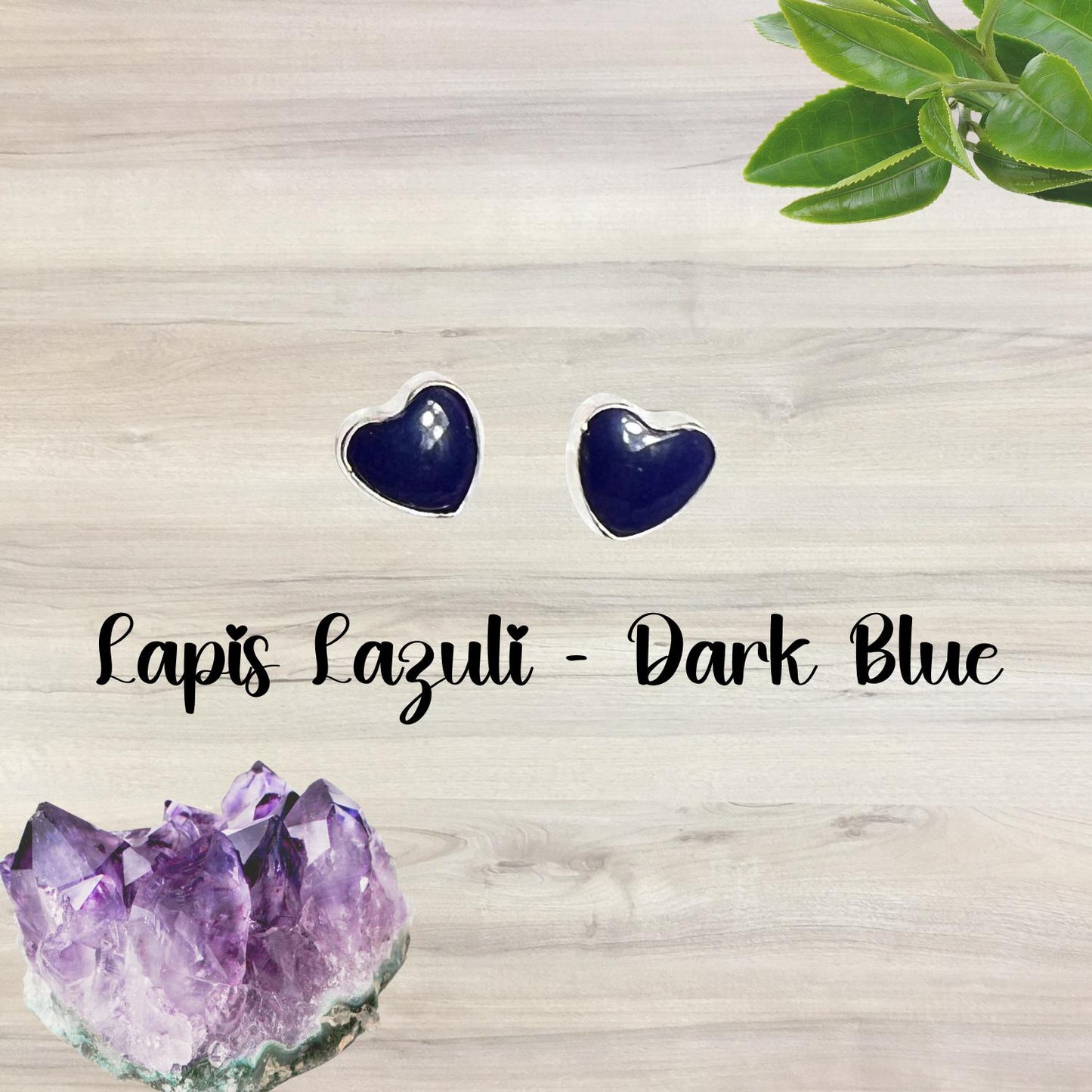 Dainty Heart Earrings, Small Stud Earrings, Sterling Silver Post Earrings - Jade Bear Gems 