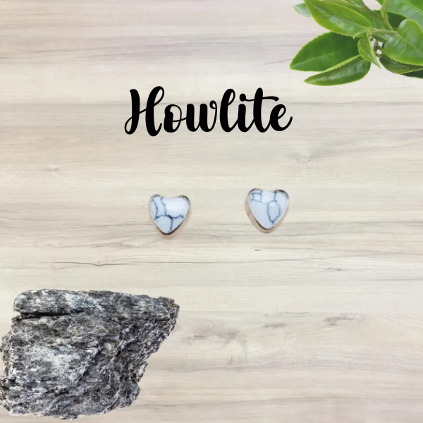 Dainty Heart Earrings, Small Stud Earrings, Sterling Silver Post Earrings - Jade Bear Gems 