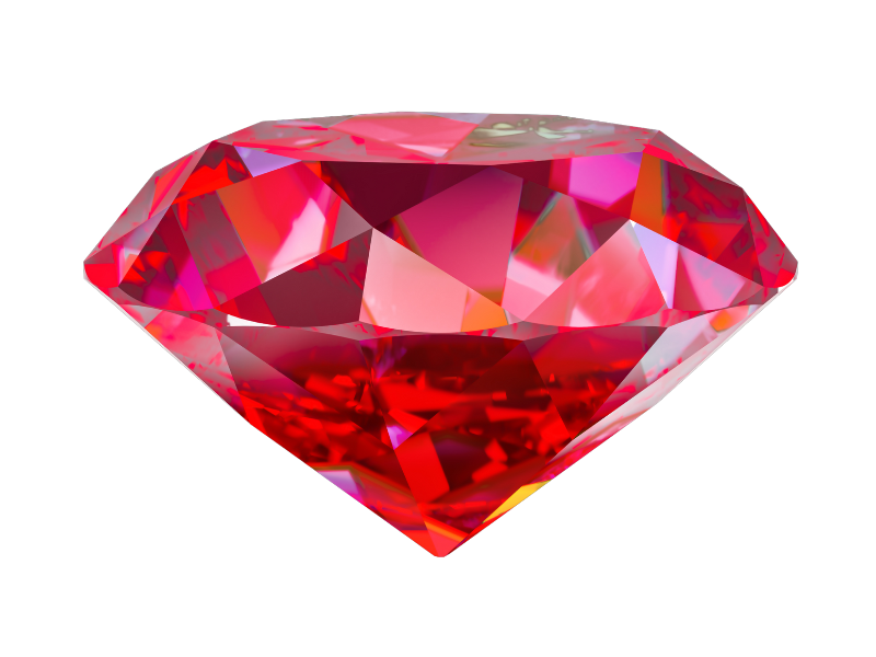 Ruby July Birthstone Jade Bear Gems
