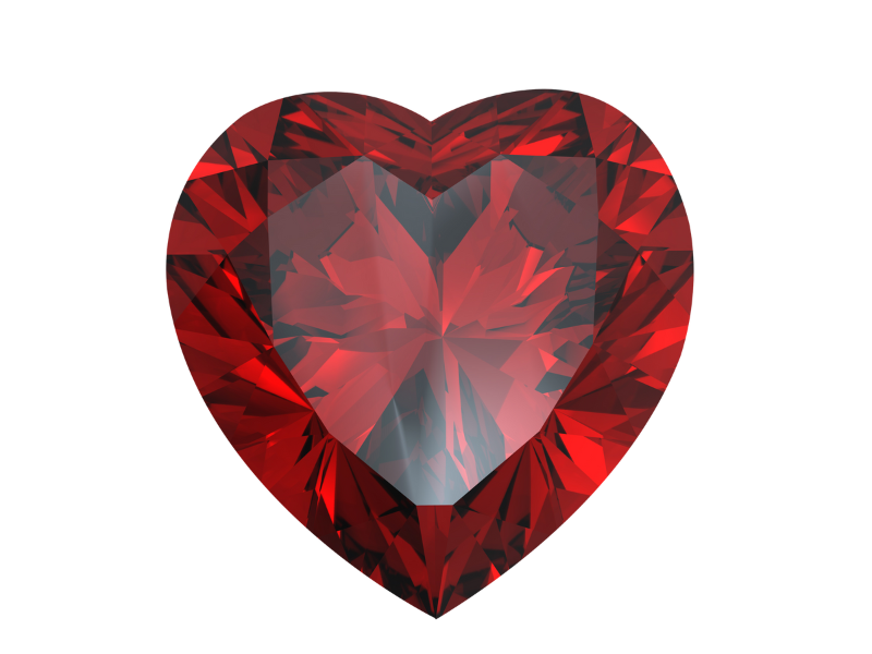 Garnet January Birthstone Jade Bear Gems