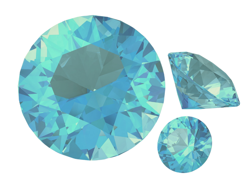 Aquamarine March Birthstone Jade Bear Gems