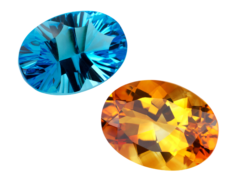 Citrine or Topaz November Birthstone Jade Bear Gems