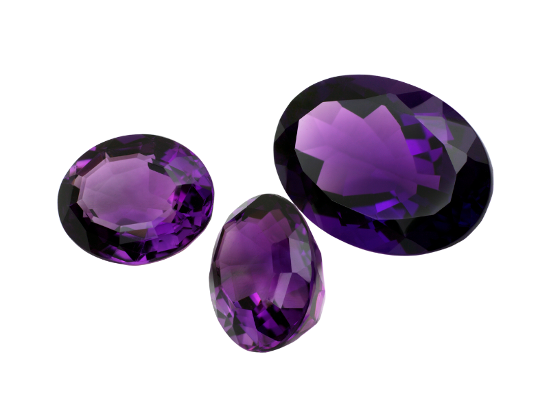 Amethyst February Birthstone Jade Bear Gems