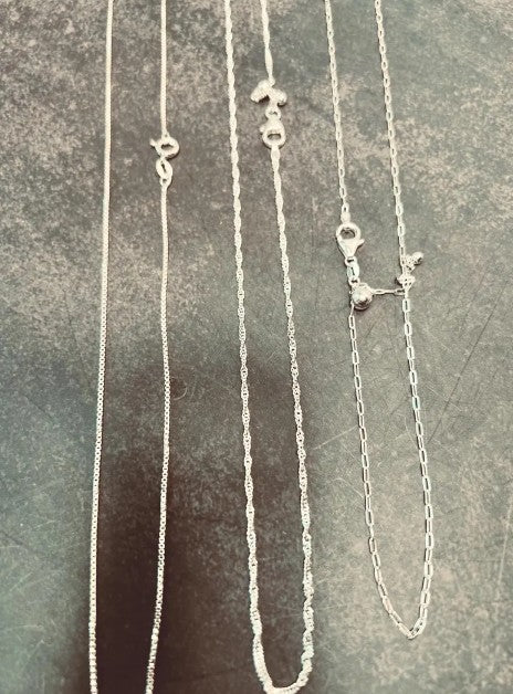Sterling Silver .925 Chains